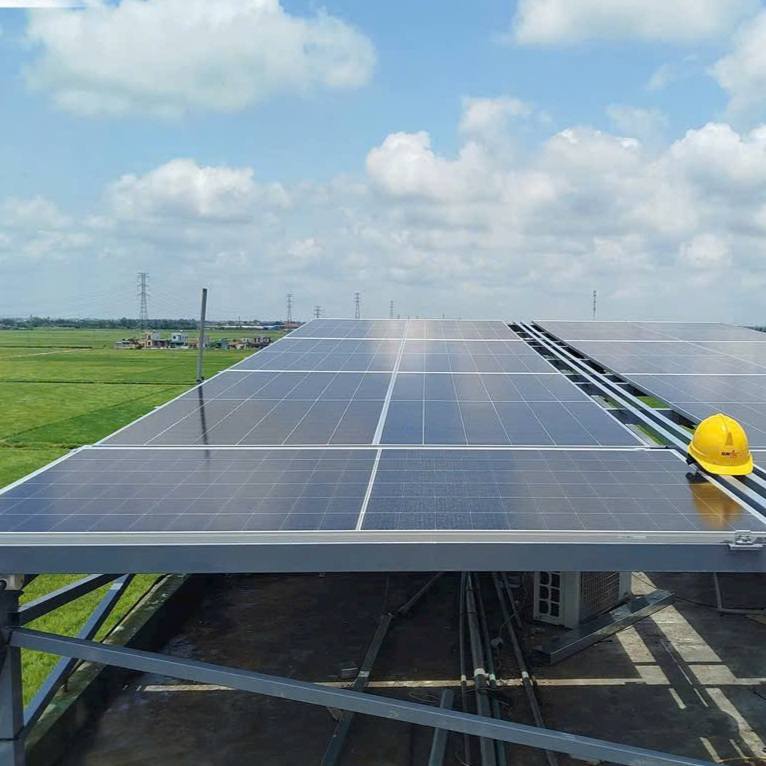 thi công điện mặt trời áp mái 6.25kwp tại Đông Anh Hà Nội