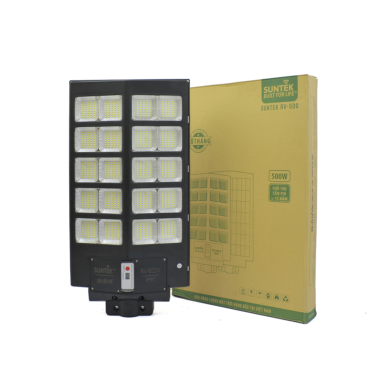 Đèn đường năng lượng mặt trời RV-500W
